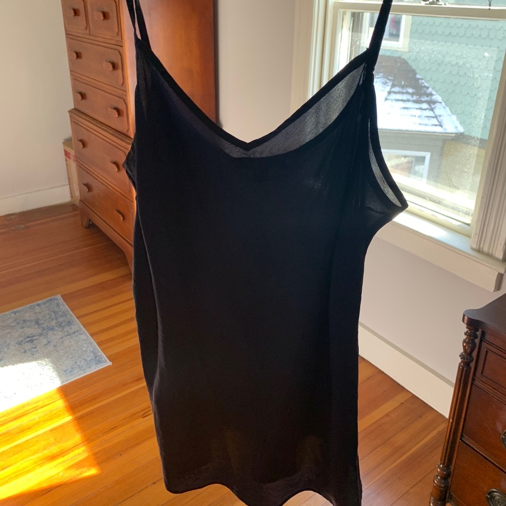 Blue J Crew Silk Tank